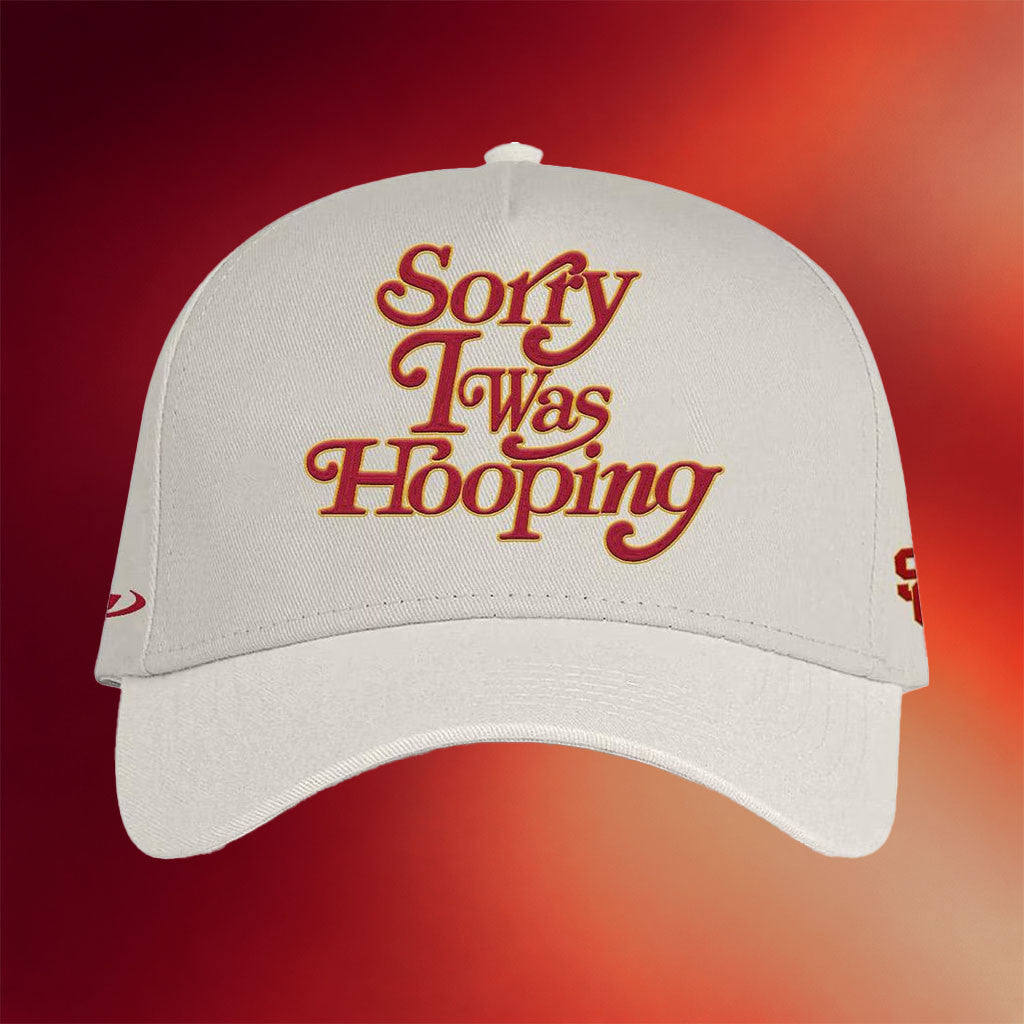 UBC Bookstore Merch USC Trojans Sorry I Was Hooping Cardinal Hat USC Women's Basketball Merch - Merchluma