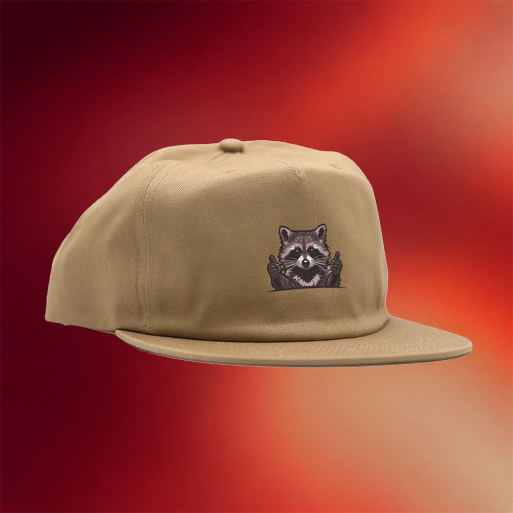 LZMFG Merch 2026 F22 Raccoon Snapback Hat Birthday Presents For Boyfriend - Merchluma