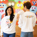 Van Leeuwen Ice Cream Merch 2026 VL X Jon Burgerman Crewneck Sweatshirt Gifts For Him Her - Merchluma