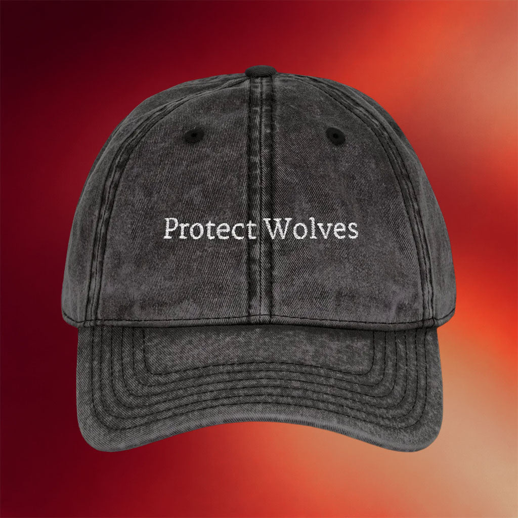 Women For Wolves Merch 2026 Protect Wolves Embroidered Hat Best Gifts For Her - Merchluma