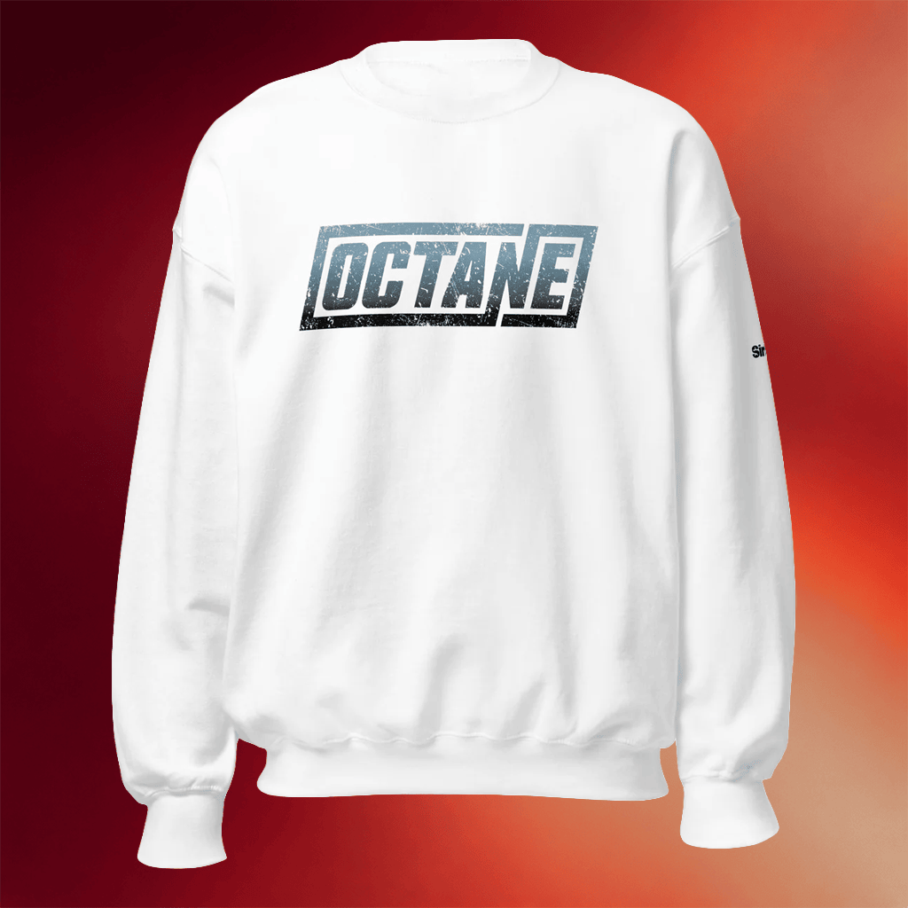 SiriusXM Octane Merch Octane Sweatshirt White SiriusXM Merch Birthday Gift For Friends - Merchluma