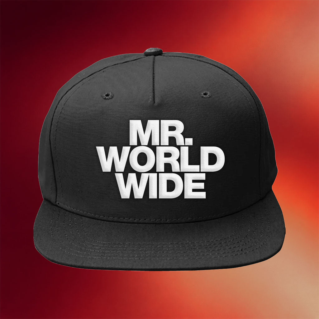Pitbull Merch 2026 Mr Worldwide Snapback Hat Pitbull Concert Merch Gift Ideas For Music Lovers - Merchluma