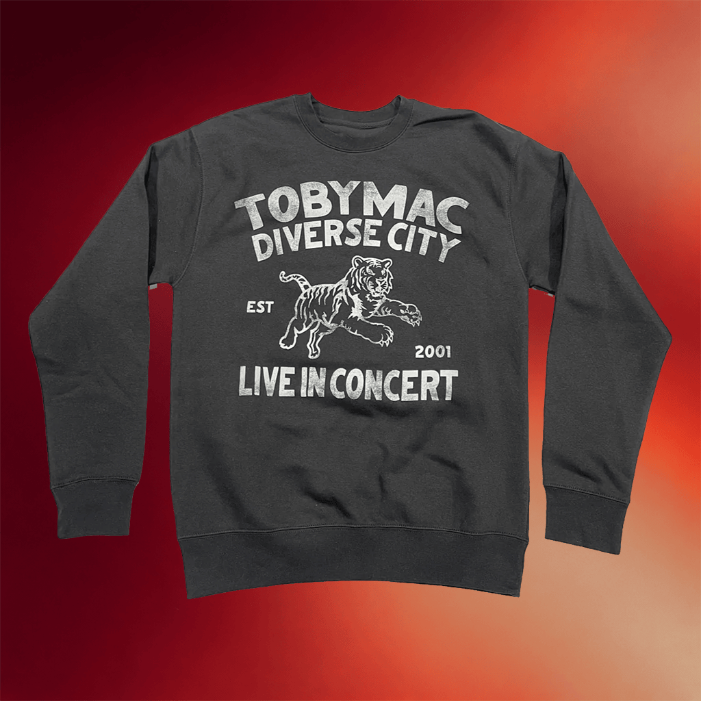 TobyMac Merch Diverse City Tiger Sweatshirt TobyMac Concert Merch Gifts For Rap Fans - Merchluma