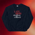 Late Show Merch 2026 The Late Show with Stephen Colbert Logo Sweatshirt Gifts For Friends - Merchluma