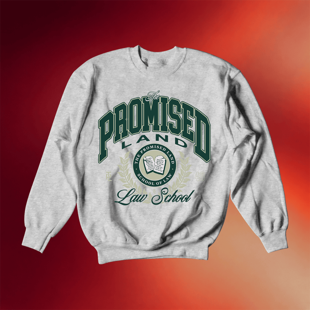 The Promised Land Series Merch 2026 Law School Crewneck The Promised Land Sweatshirt Fan Gifts - Merchluma