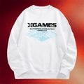 X Games Merch Buttermilk Topography Sweatshirt X Games Crewneck Gifts For Him - Merchluma