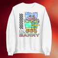 Poppy Playtime Merch Barry Cart White Sweatshirt Birthday Present For Son - Merchluma