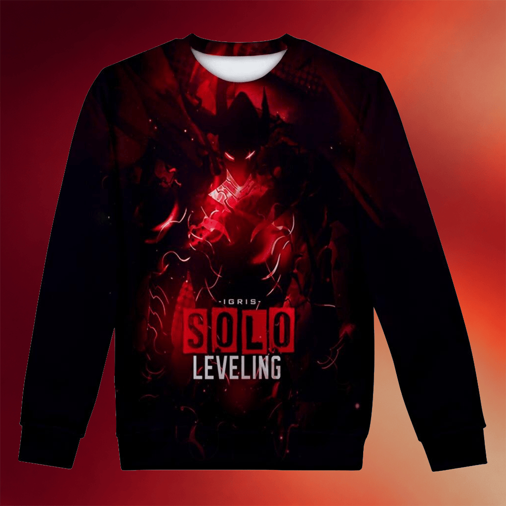 Solo Leveling Merch Solo Leveling Sweatshirt Birthday Present For Brother - Merchluma