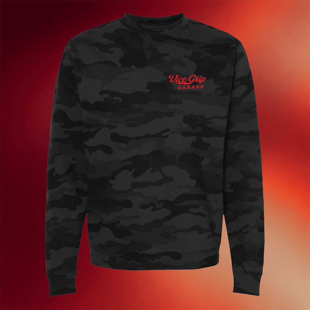 Vice Grip Garage Merch VGG Camo Sweatshirt Best Gifts For Boyfriend - Merchluma