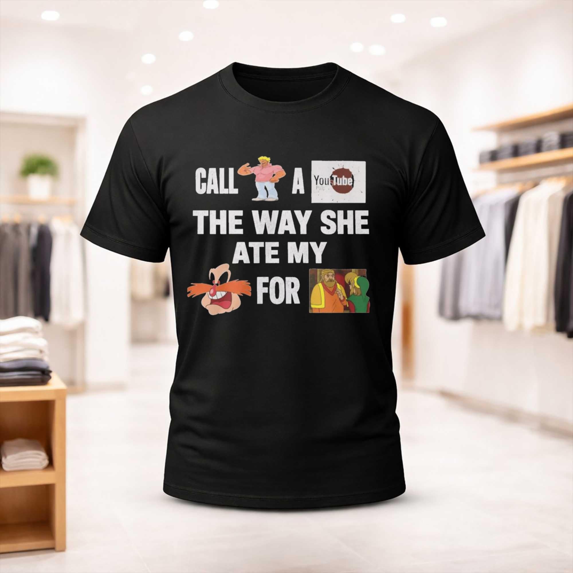 Call Yo Momma A YouTube Poop Shirt Funny Gifts For Friends - Merchluma