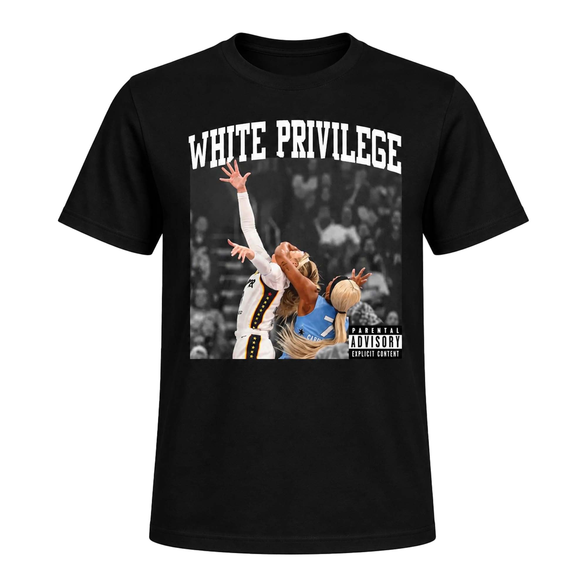 DiJonai Carrington White Privilege Shirt Chicago Sky Merch Gifts For Basketball Fan - Merchluma