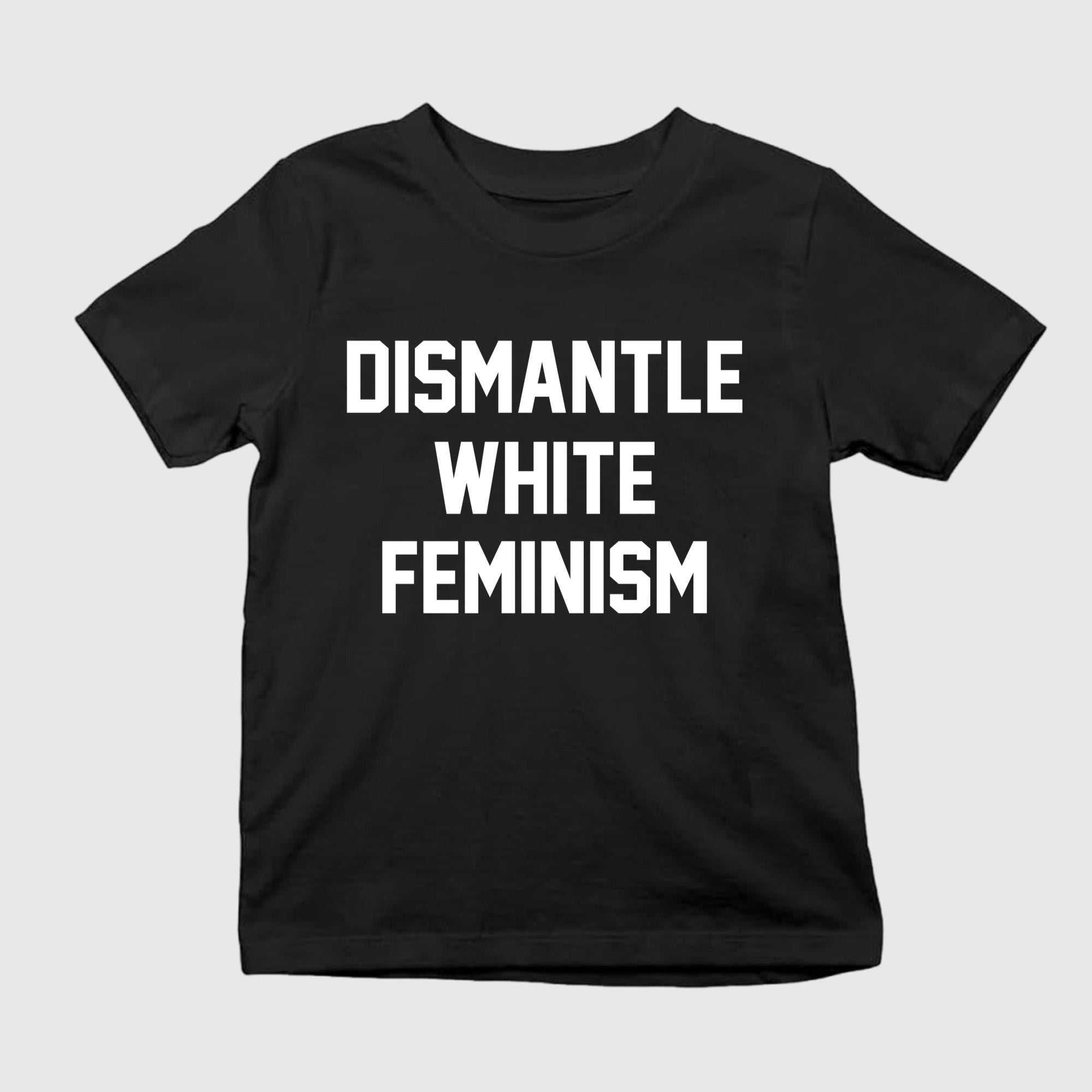 Dismantle White Feminism T-Shirt Gifts For Feminists - Merchluma