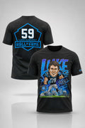 2026 Carolina Panthers Luke Kuechly 59 Hall of Fame Class of Shirt Carolina Panthers Merch - Merchluma