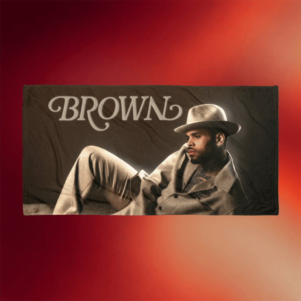 Chris Brown Merch 2026 Brown Album Towel Chris Brown New Album Merchandise Fan Gifts - Merchluma