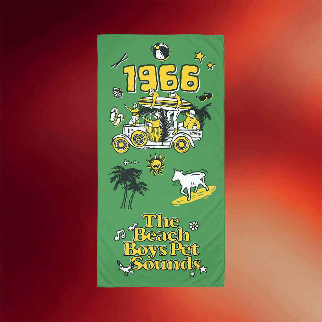 The Beach Boys Merch 2026 Pet Sounds Towel Best Gifts For Rock Music Lovers - Merchluma