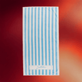 Charles Leclerc Merch 2026 Stripe Beach Towel Charles Leclerc #16 Merch Gift For Fans - Merchluma