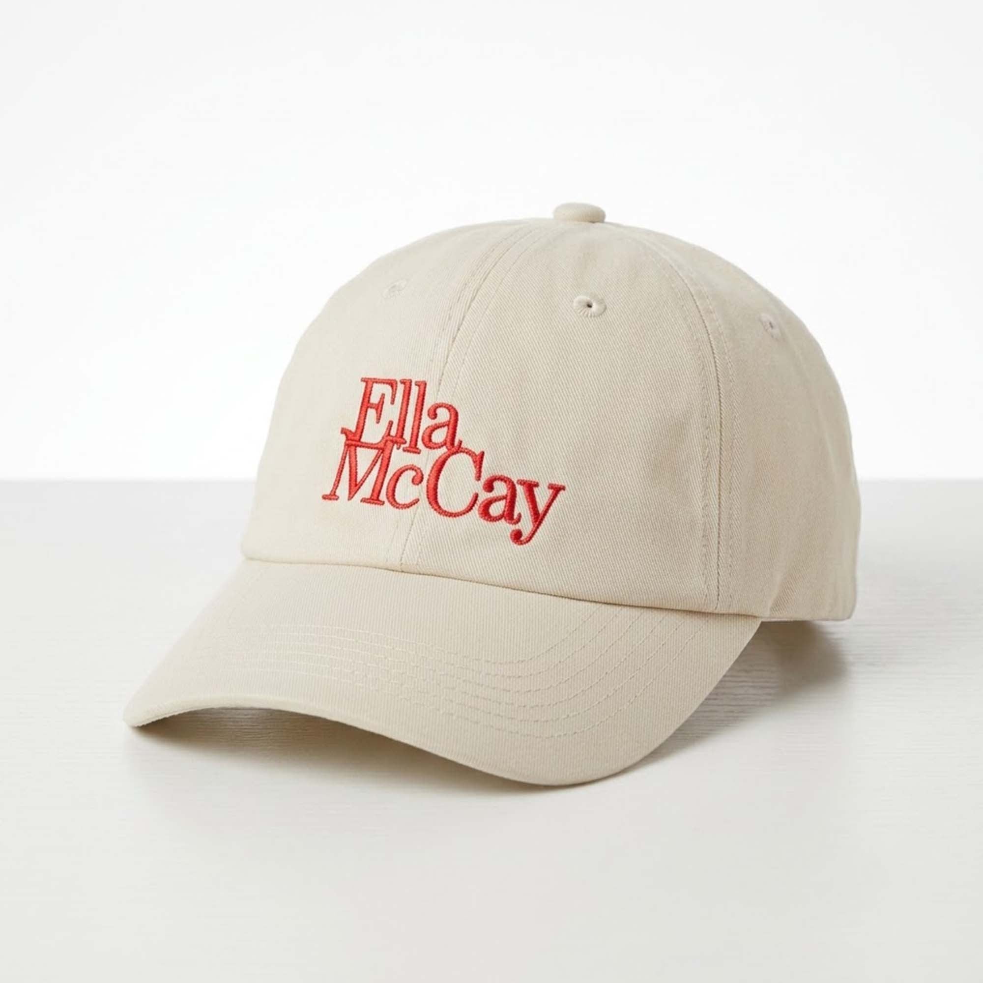 Ella McCay Hat Embroidered Birthday Present For Him - Merchluma