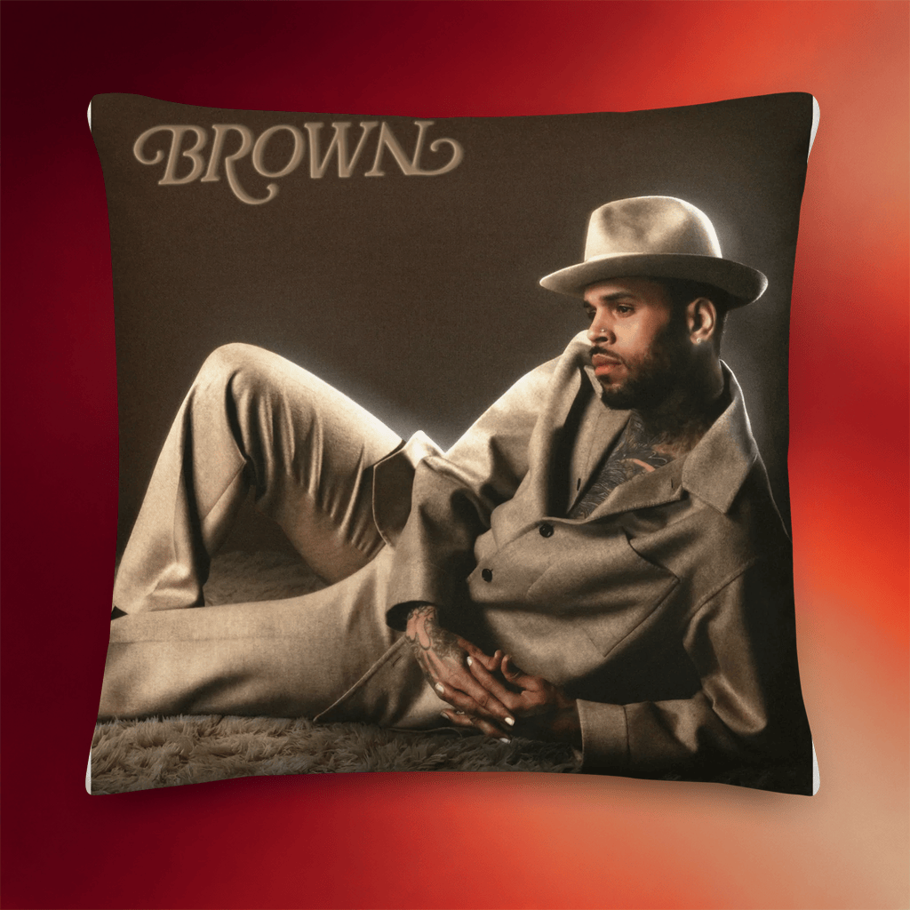 Chris Brown Merch 2026 Brown Album Pillow Case Chris Brown New Album Merch Gifts For Fans - Merchluma