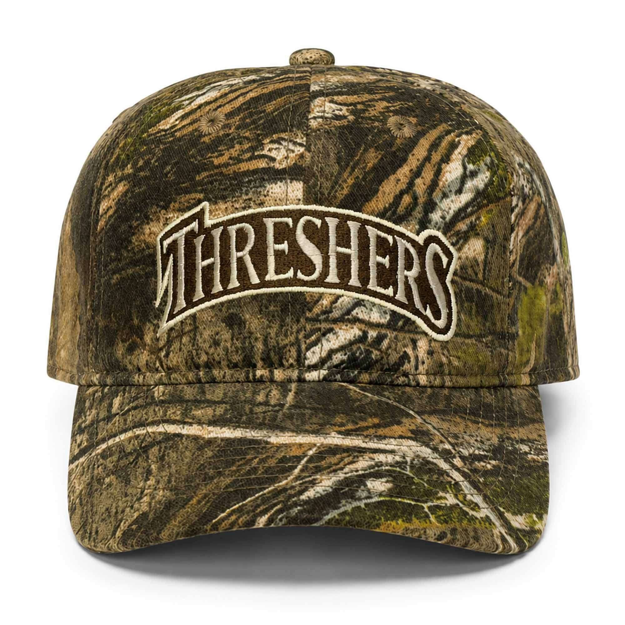2026 Clearwater Threshers Camo Hat Embroidered Threshers Merch Gifts For Baseball Fans - Merchluma