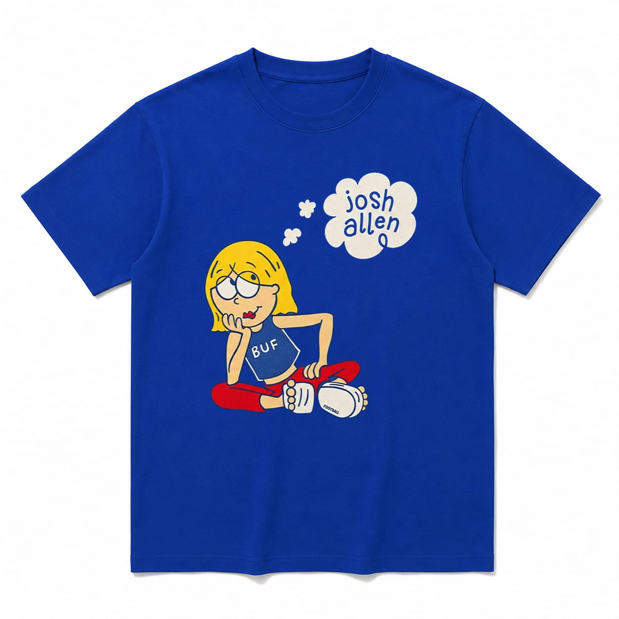 Lizzie McGuire Josh Allen Shirt Buffalo Bills Merch Best Gifts For Football Fans - Merchluma