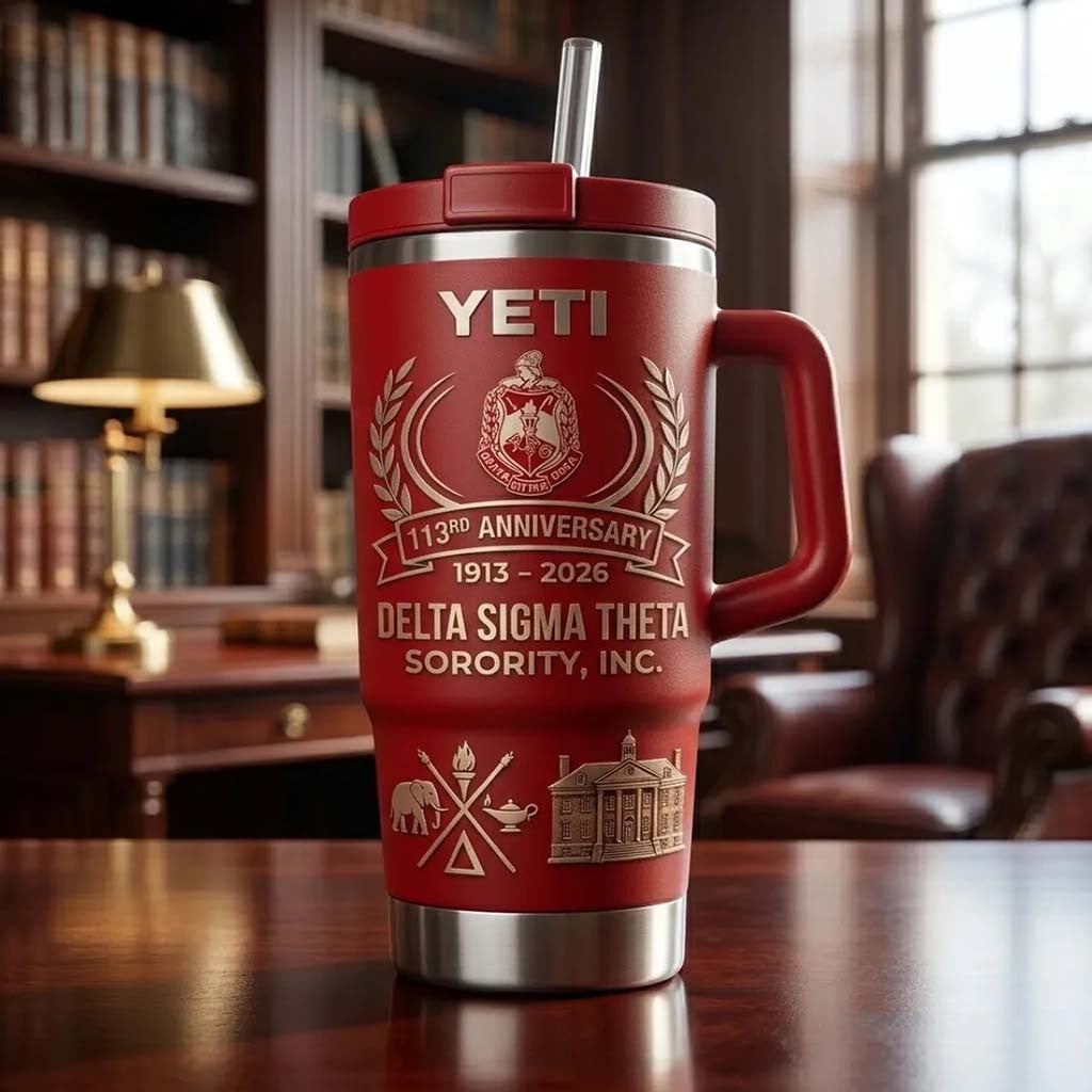 Delta Sigma Theta 113rd Anniversary Tumbler 2026 DST Sorority Merch Present For Sisterhood - Merchluma