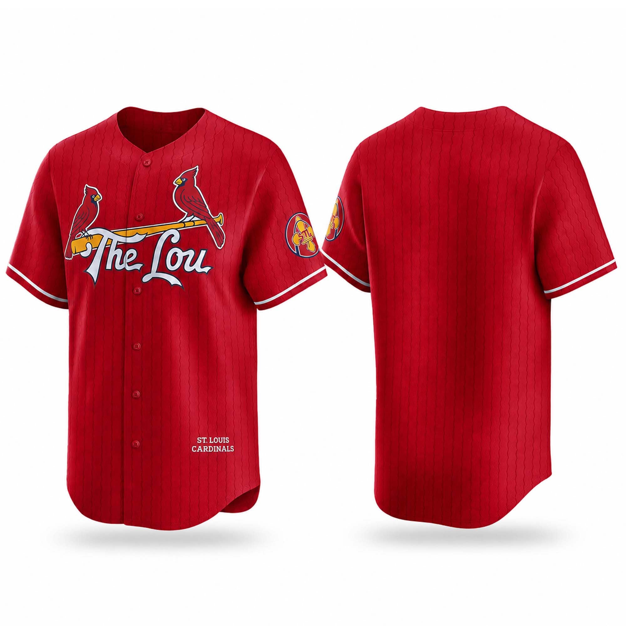 Joe Buck Cardinals The Lou City Connect 2026 Jersey St Louis Cardinals Merch Gifts For Fans - Merchluma