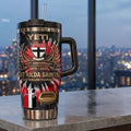 St Kilda Saints 153rd Anniversary YETI Stanley Tumbler St Kilda Saints Merch Football Fan Gifts - Merchluma