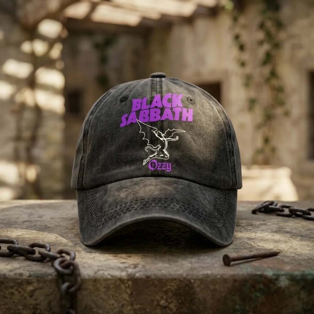 Black Sabbath Ozzy Osbourne Hat 2026 Black Sabbath Band Merch Gift Ideas For Dad - Merchluma