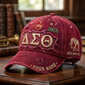 Personalized Delta Sigma Theta Distressed Hat 2026 DST Sorority Merch Useful Gift For Her - Merchluma