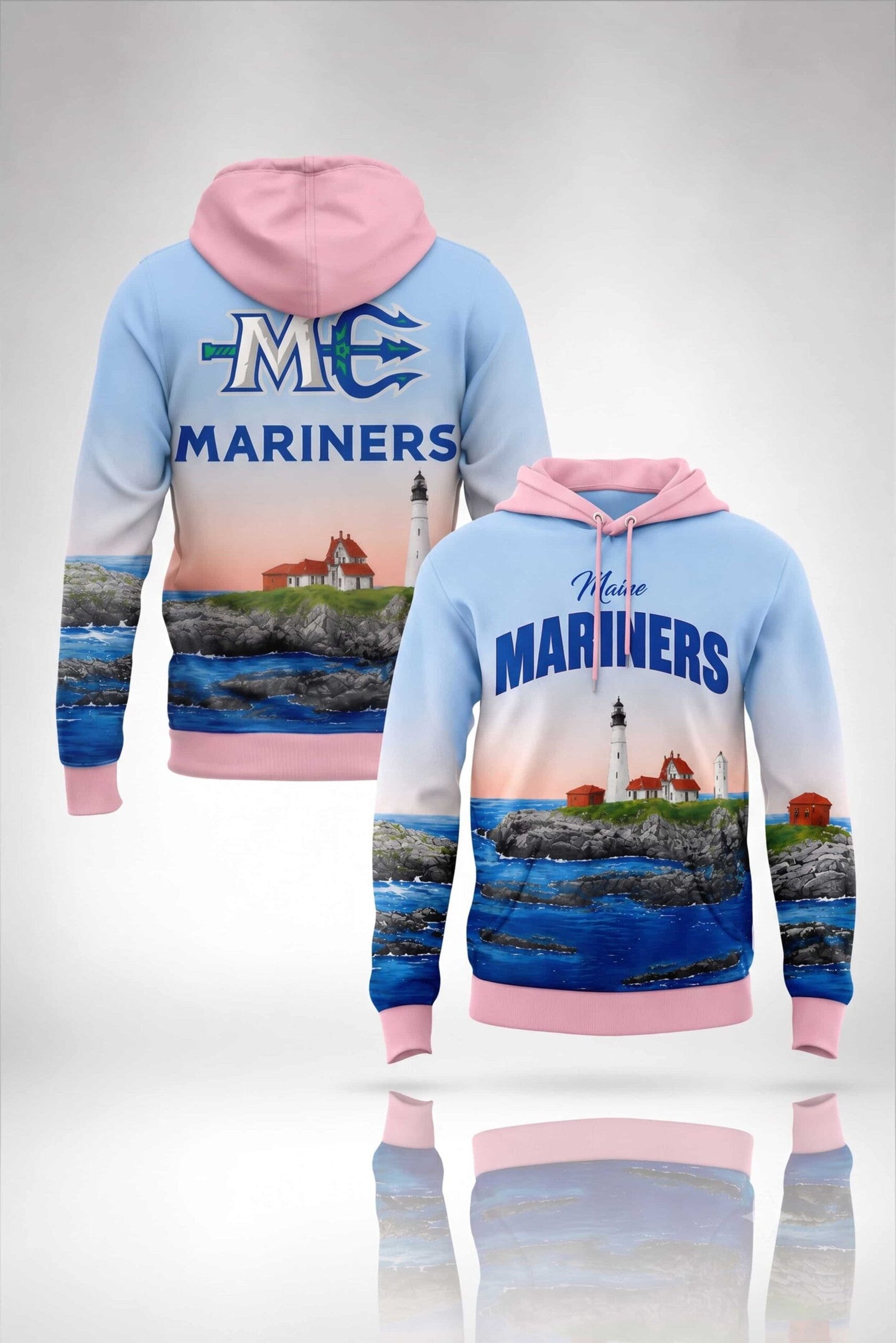 2026 Maine Mariners Summer Series Hoodie Maine Mariners Merch Baseball Lover Gift Ideas - Merchluma