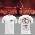 Bad Omens Through The First Light Graphic T-Shirt Heavy Metal Band Tee White Bad Omens Merch - Merchluma
