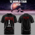 Bully Live Concert Tour 2026 Streetwear T-Shirt YE World Tour Merch Gift For Rap Lovers - Merchluma