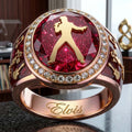 Elvis Presley Signature Ring King Of Rock And Roll Elvis Presley Merch 2026 Gift For Fans - Merchluma
