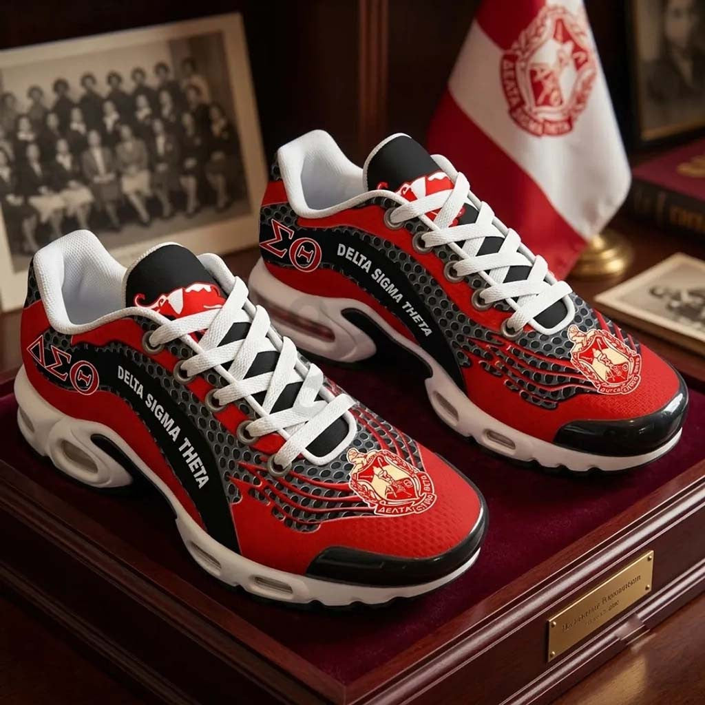 Delta Sigma Theta Shoes Sneakers 2026 DST Sorority Merch Birthday Gift Ideas For Girlfriend - Merchluma