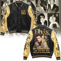 Elvis Presley 90th Anniversary Baseball Jacket Elvis Presley Merch Thank You For The Memories - Merchluma