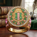Personalized Alpha Kappa Alpha Sorority Ring APA Merch Gifts Ideas For Her - Merchluma