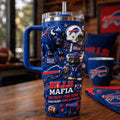 Buffalo Bills Merch Bills Mafia One Heart One Team Tables Ready Game Day Ready Tumbler Fan Gift - Merchluma