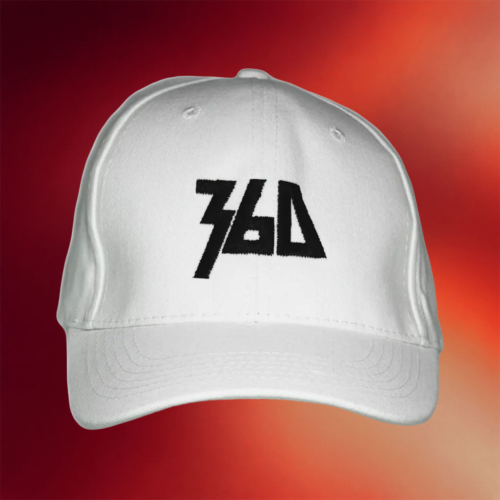 360 Music Merch 360 Original Embroidered Hat White 2026 Music Related Gifts For Guys - Merchluma