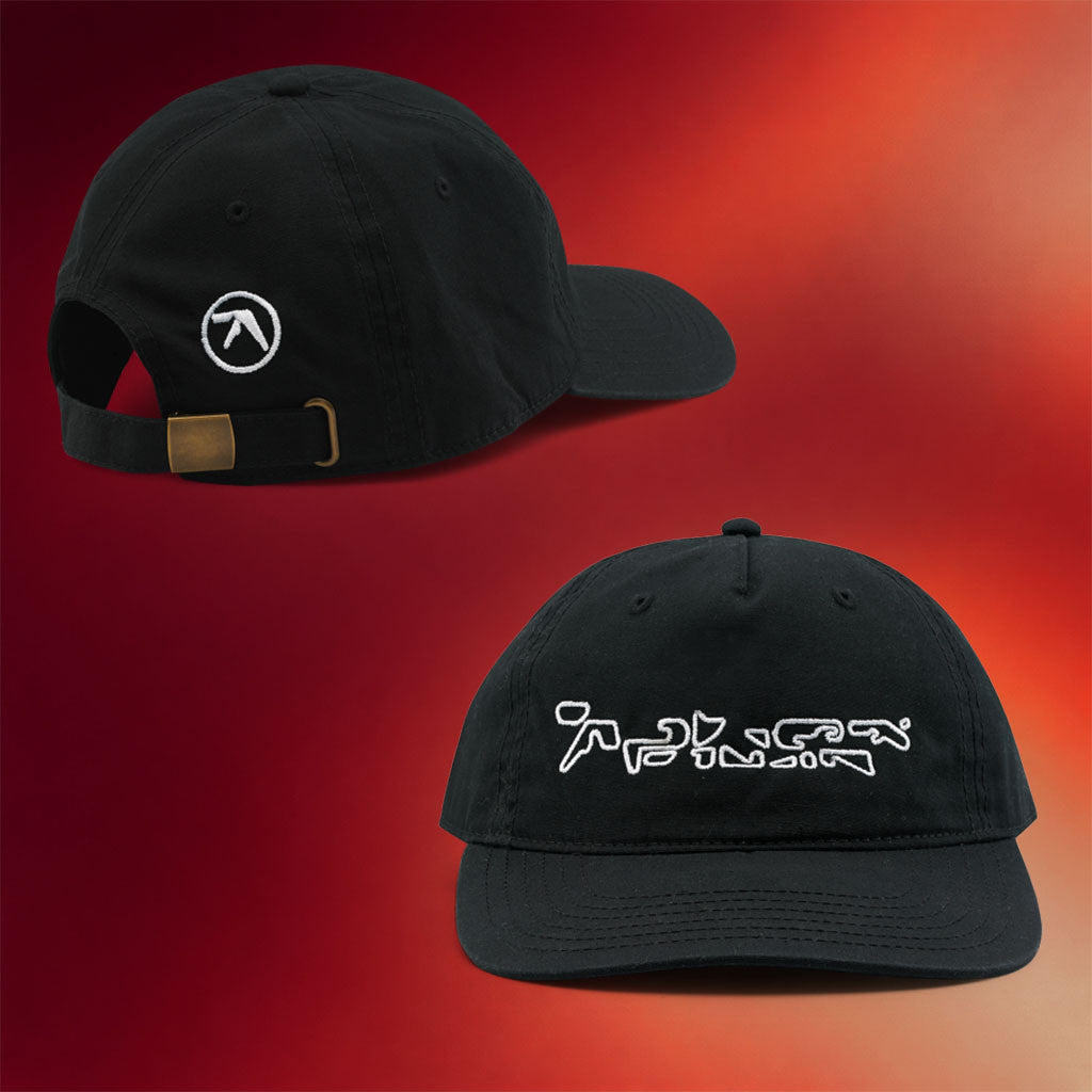 Aphex Twin Merch 2026 Aphex Script Logo Hat Embroidered Gifts For Music Lovers - Merchluma