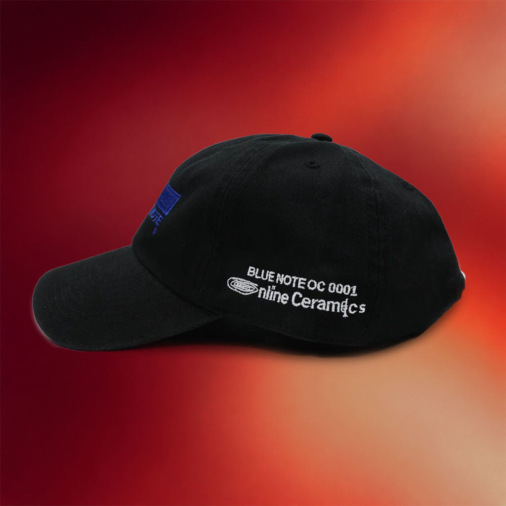 Blue Note Merch 2026 Blue Note X Online Ceramics Black Hat Embroidered Gifts For Him - Merchluma