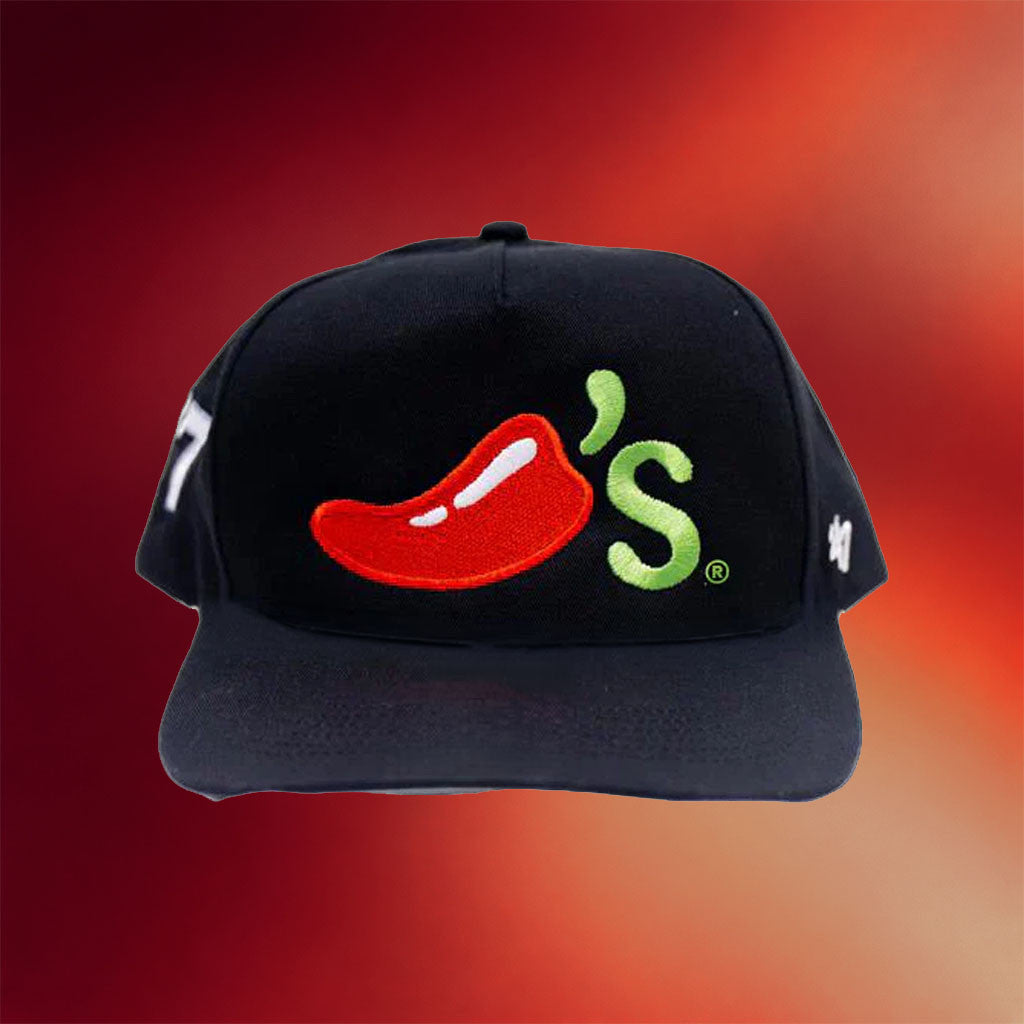 Carson Hocevar Merch 2026 OG Chili's Rope Hat 47 Brand Cap Embroidered Gifts For Racing Fan - Merchluma
