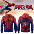Seattle Kraken Spider Man 2026 Brand New Day Hoodie Seattle Kraken Merch Superhero Fan Gifts - Merchluma