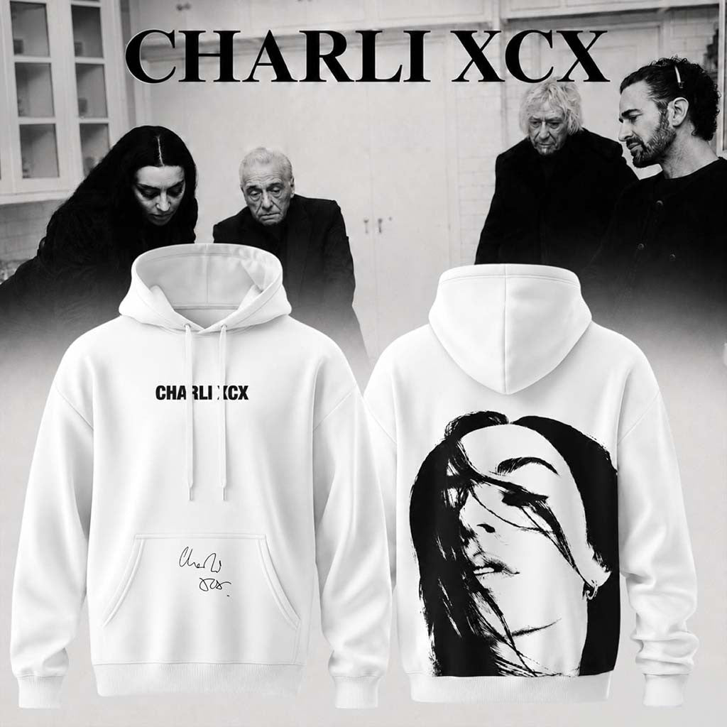Charli XCX Album Music Fashion Film Graphic Hoodie Charli XCX Merch 2026 Fan Gifts - Merchluma