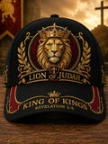 Lion Of Judah King Of Kings Revelation 5 5 Hat Religious Christian Cap Useful Gift For Wife - Merchluma