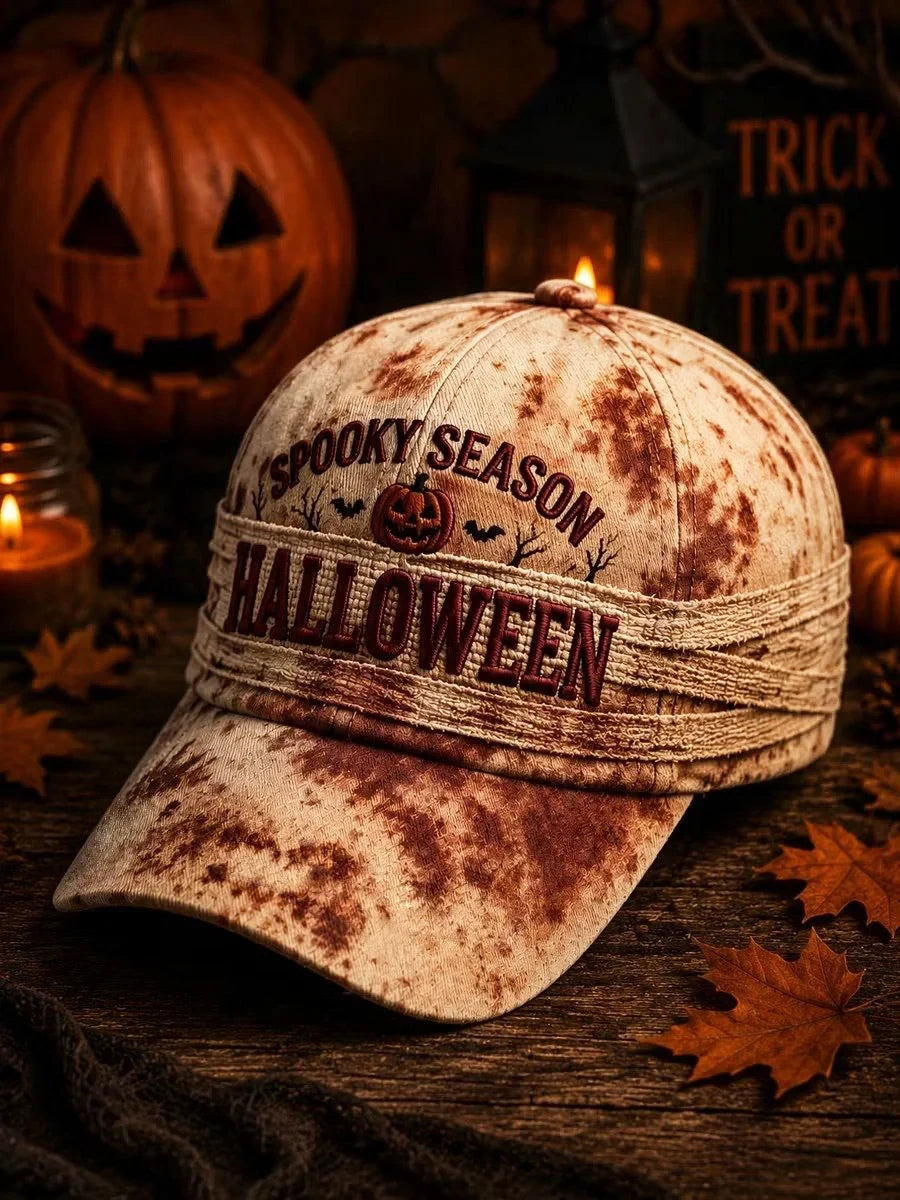 Spooky Season Halloween Spooky Cap Spooky Lover Merch Gift For Her - Merchluma