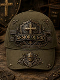 Truth Faith Armor Of God Salvation Spirit Stand Strong Hat Christian Faith Merch Top Gift - Merchluma