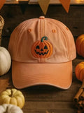 Jack O'lantern Pumpkin Hat Halloween Pumpkin Merch Halloween Gifts For Her - Merchluma