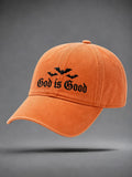 God Is Good Hat Halloween Bats Merch Gifts For Women Who Have Everything - Merchluma