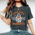 Halloween Teacher Read More Books T-Shirt Spooky Ghost Shirt Halloween Gifts Ideas - Merchluma