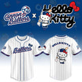 Kannapolis Cannon Ballers X Hello Kitty Classic Striped 2026 Night Game Jersey Ballers Merch - Merchluma